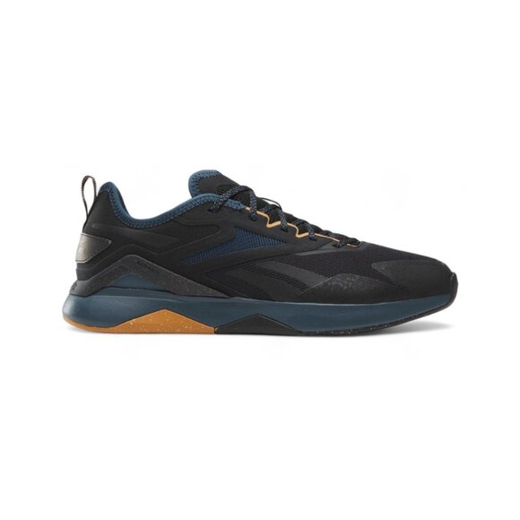 Reebok Men's NANOFLEX ADVENTURE TR 2 Sneakers – Core Black/Hoops Blue 100033332 - Picture 1 of 6